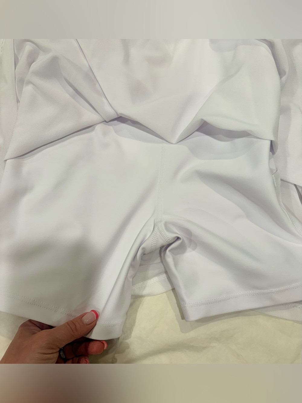 Sage Collective Pro Shop White Tennis Dress XS NWT Shelf Bra Skort - Picture 5 of 10